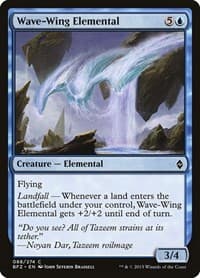Wave-Wing Elemental - Battle for Zendikar - Magic: The Gathering card