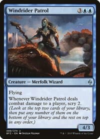 Windrider Patrol - Battle for Zendikar - Magic: The Gathering card