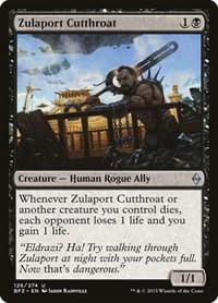 Zulaport Cutthroat - Battle for Zendikar - Magic: The Gathering card