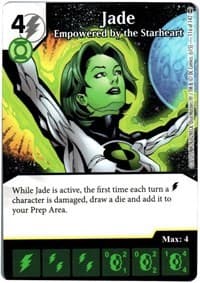 Jade - Empowered by the Starheart - War of Light - Dice Masters card