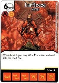 Larfleeze - MINE! - War of Light - Dice Masters card
