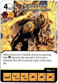 Scarecrow - Hallucinogenic Phobias - War of Light - Dice Masters card