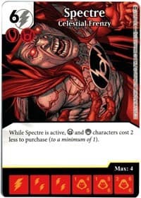Spectre - Celestial Frenzy - War of Light - Dice Masters card