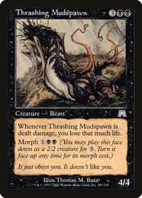 Thrashing Mudspawn - Onslaught - Magic: The Gathering card