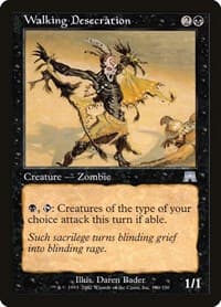 Walking Desecration - Onslaught - Magic: The Gathering card