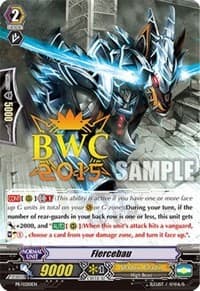 Fiercebau - Promo Cards - Cardfight Vanguard card