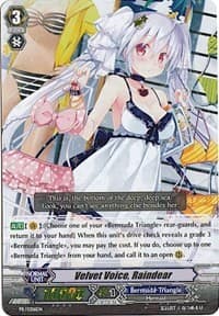 Velvet Voice, Raindear - Promo Cards - Cardfight Vanguard card