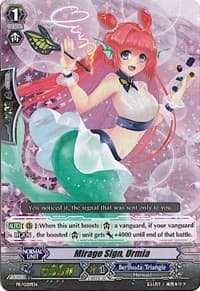 Mirage Sign, Urmia - Promo Cards - Cardfight Vanguard card