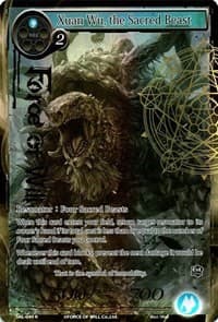 Xuan Wu, the Sacred Beast (Full Art) - The Seven Kings of the Lands - Force of Will card