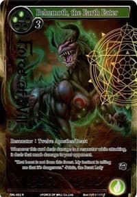 Behemoth, the Earth Eater (Full Art) - The Seven Kings of the Lands - Force of Will card