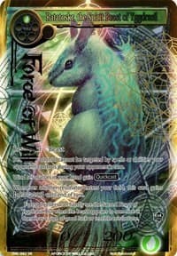 Ratatoskr, the Spirit Beast of Yggdrasil (Full Art) - The Seven Kings of the Lands - Force of Will card