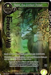 Sissei, the Ancient Forest (Full Art) - The Seven Kings of the Lands - Force of Will card