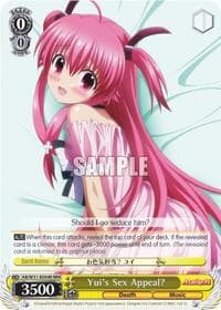 Yui's Sex Appeal? (RRR) - Angel Beats! Re:Edit - Weiss Schwarz card