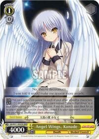 Angel Wings, Kanade (RRR) - Angel Beats! Re:Edit - Weiss Schwarz card