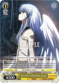 End of the Confrontation, Kanade - Angel Beats! Re:Edit - Weiss Schwarz card