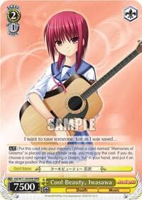 Cool Beauty, Iwasawa (RRR) - Angel Beats! Re:Edit - Weiss Schwarz card