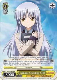 Kanade Standing Still - Angel Beats! Re:Edit - Weiss Schwarz card