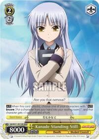 Kanade Standing Still (RRR) - Angel Beats! Re:Edit - Weiss Schwarz card