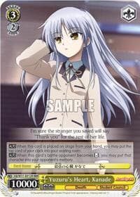 Yuzuru's Heart, Kanade (RRR) - Angel Beats! Re:Edit - Weiss Schwarz card