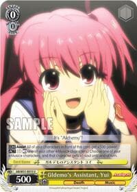 Gldemo's Assistant, Yui - Angel Beats! Re:Edit - Weiss Schwarz card