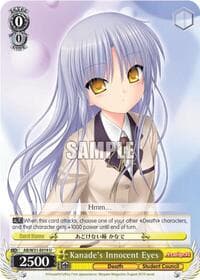 Kanade's Innocent Eyes - Angel Beats! Re:Edit - Weiss Schwarz card