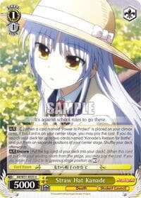 Straw Hat Kanade - Angel Beats! Re:Edit - Weiss Schwarz card