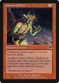 Crown of Fury - Onslaught - Magic: The Gathering card