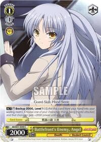 Battlefront's Enemy, Angel - Angel Beats! Re:Edit - Weiss Schwarz card