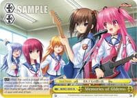 Memories of Gldemo - Angel Beats! Re:Edit - Weiss Schwarz card