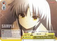 Time to Part Ways - Angel Beats! Re:Edit - Weiss Schwarz card