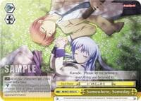 Somewhere, Someday - Angel Beats! Re:Edit - Weiss Schwarz card