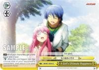 A Girl's Ultimate Happiness - Angel Beats! Re:Edit - Weiss Schwarz card