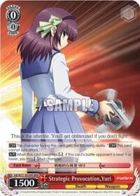 Strategic Provocation, Yuri (RRR) - Angel Beats! Re:Edit - Weiss Schwarz card