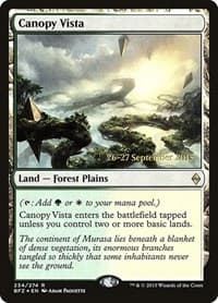 Canopy Vista - Prerelease Cards - Magic: The Gathering card
