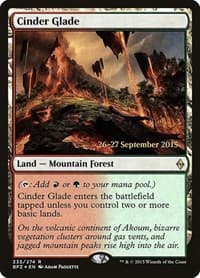 Cinder Glade - Prerelease Cards - Magic: The Gathering card