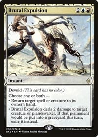 Brutal Expulsion - Prerelease Cards - Magic: The Gathering card