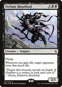 Defiant Bloodlord - Prerelease Cards - Magic: The Gathering card