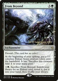 From Beyond - Prerelease Cards - Magic: The Gathering card