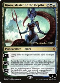 Kiora, Master of the Depths - Prerelease Cards - Magic: The Gathering card