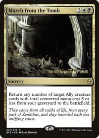March from the Tomb - Prerelease Cards - Magic: The Gathering card