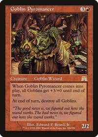 Goblin Pyromancer - Onslaught - Magic: The Gathering card