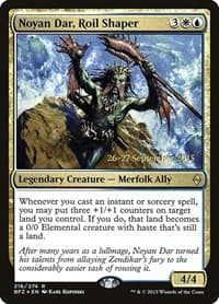 Noyan Dar, Roil Shaper - Prerelease Cards - Magic: The Gathering card