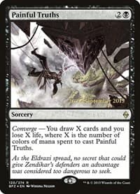 Painful Truths - Prerelease Cards - Magic: The Gathering card