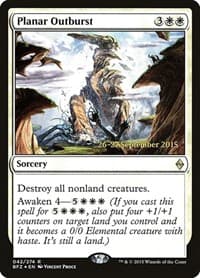 Planar Outburst - Prerelease Cards - Magic: The Gathering card