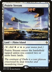 Prairie Stream - Prerelease Cards - Magic: The Gathering card