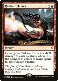 Radiant Flames - Prerelease Cards - Magic: The Gathering card