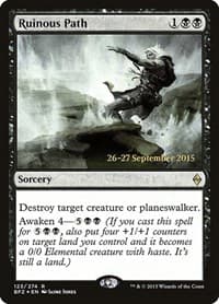 Ruinous Path - Prerelease Cards - Magic: The Gathering card