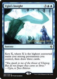 Ugin's Insight - Prerelease Cards - Magic: The Gathering card