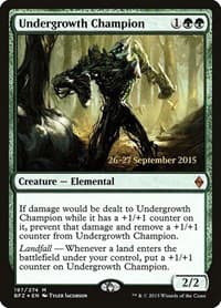 Undergrowth Champion - Prerelease Cards - Magic: The Gathering card