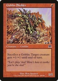 Goblin Sledder - Onslaught - Magic: The Gathering card